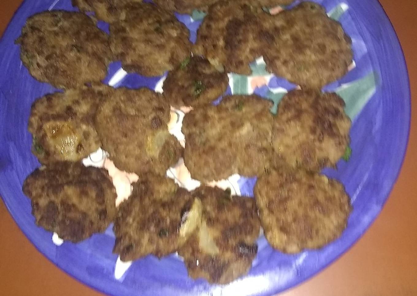 Mini hamburguesas para frezar
