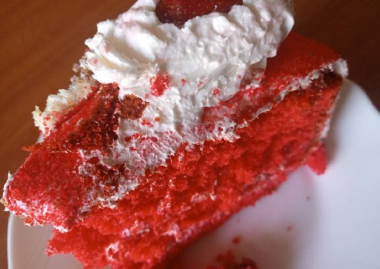 Easiest Way to Prepare Super Quick Homemade Red velvet cake