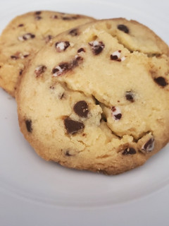 Una foto de Galletas con chispa de chocolate