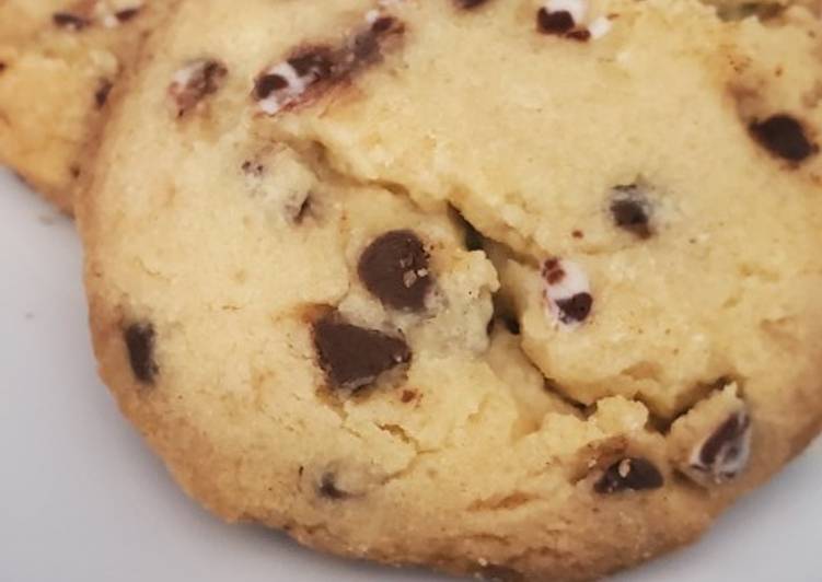 Galletas con chispa de chocolate