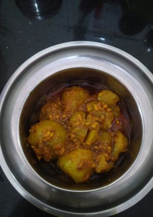 Shahi bharwan tinde रेसिपी मुख्य फोटो