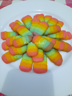 Foto resep Lidah Kucing Rainbow🌈