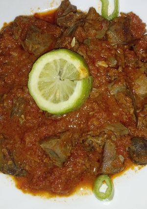 صورة لوصفة كمونية بكبد الدجاج
