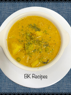 Aloo Peas Kurma (Aloo peas kurma recipe in tamil) செய்முறை முக்கிய புகைப்படம்