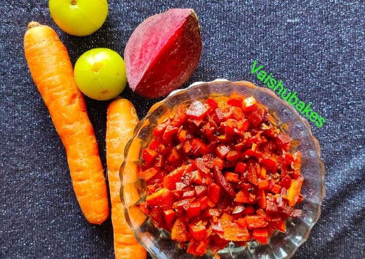 Easiest Way to Make Perfect Winter Special ABC Pickle/ Super foods pickle