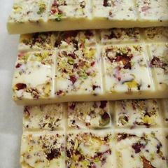 A picture of Rasmalai Chocolate Bars.