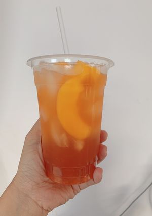 Hình của món Trà đào.