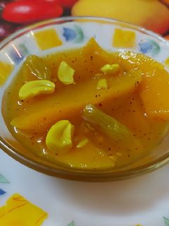 পাকা আমের টক ঝাল মিষ্টি চাটনী(paka aam er tok jhal mishti chutney recipe in Bengali) রেসিপির প্রধান ছবি
