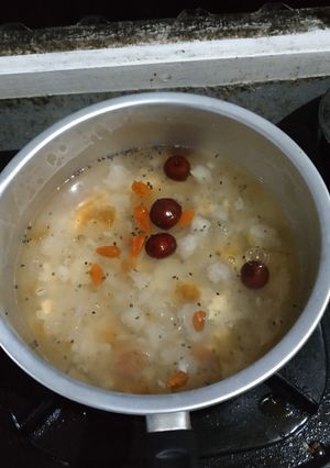 Foto resep Peach Gum dessert Lemon