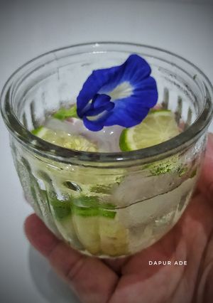 Foto resep Es Air Kelapa Jeruk Nipis
