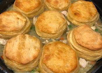 Easy Fast Cooking Skillet pot pie Delicious Perfect Easy Fast Cooking Skillet pot pie Delicious Perfect