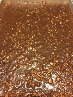A picture of Chocolate Sheath Cake.