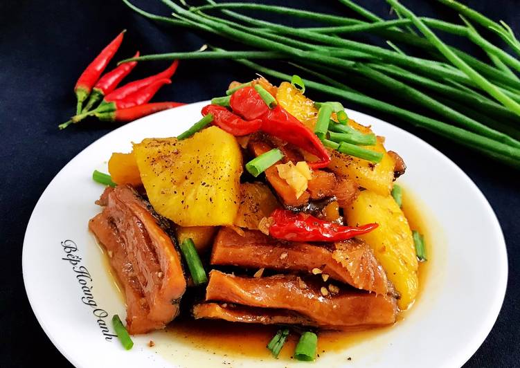 Khô Cá Lóc Kho Thơm hình đại diện món