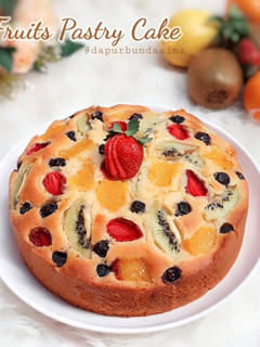 Foto resep Fruits Pastry Cake