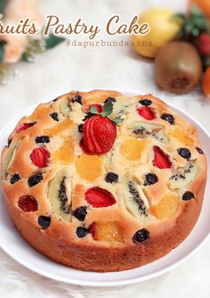 Foto resep Fruits Pastry Cake