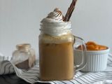 Iced pumpkin spice latte - latte de calabaza helado 🎃
