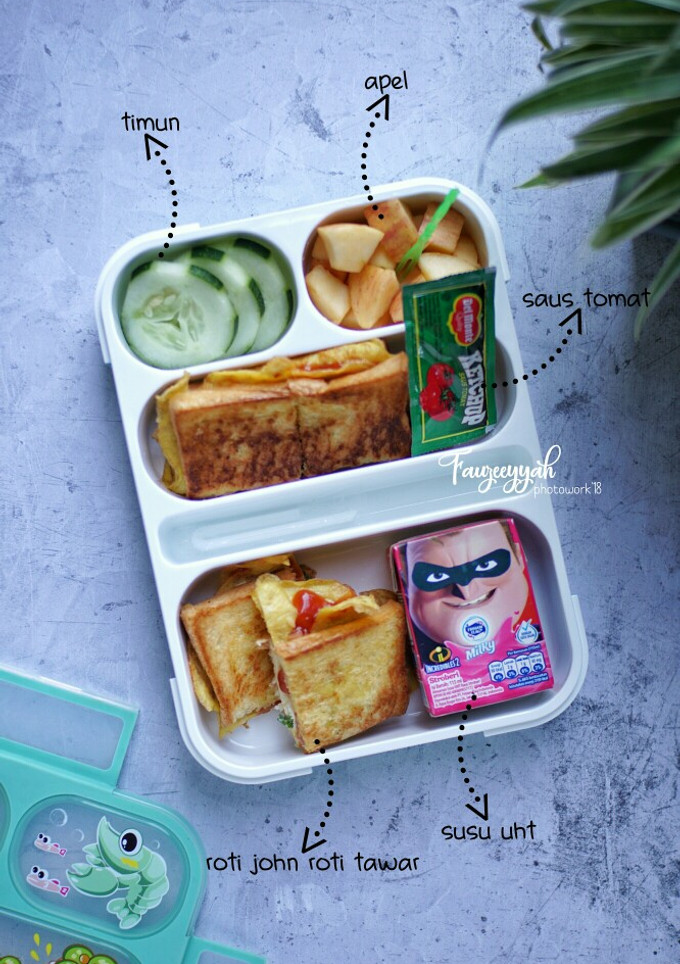 Menu Roti Anak Resep Bekal Anak Roti John Roti Tawar oleh Fauziyyah Hamis - Cookpad