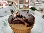 Una foto de muffins de vainilla