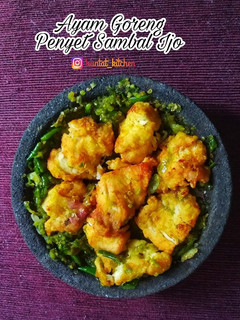 Foto resep Ayam Goreng Penyet Sambal Ijo
