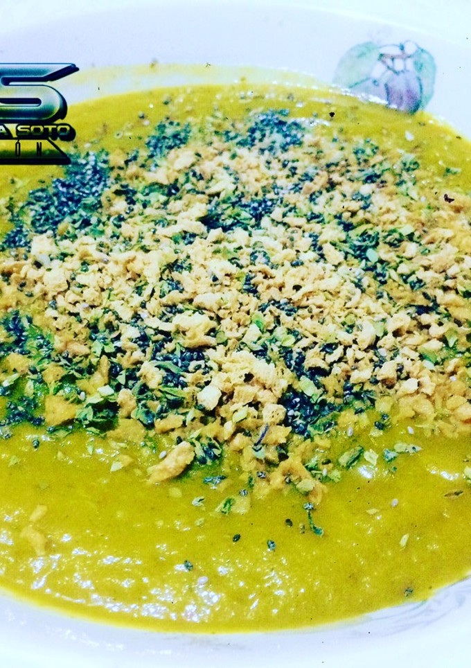 Una foto de Crema verduras detox