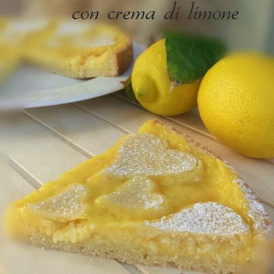 Ricetta Crostata con crema di limone di Patrizia Finetti (pattyeisuoipiatti)  - Cookpad