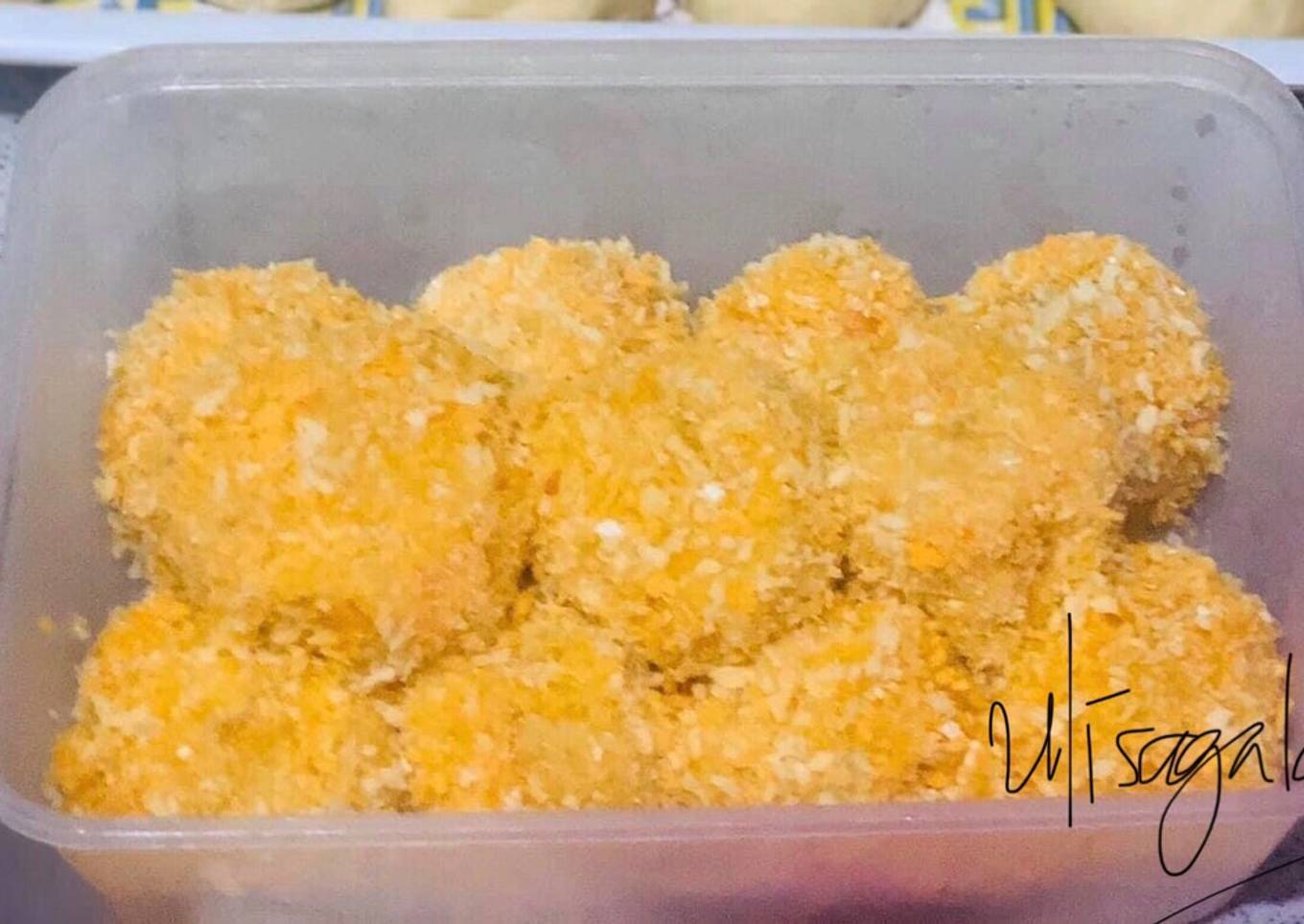 11. Biterballen ayam simpel dan enak