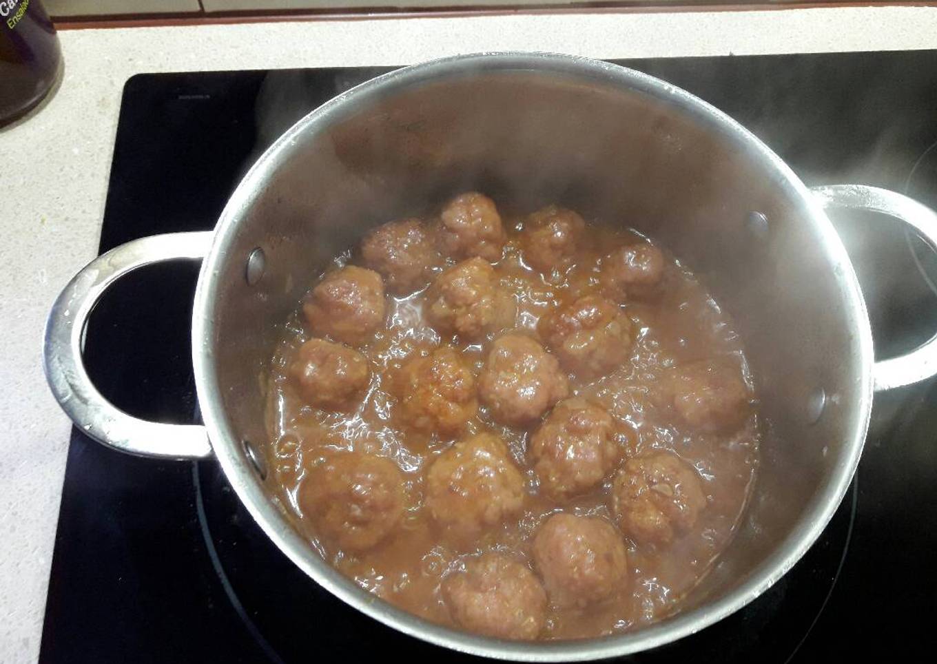 Albóndigas en salsa