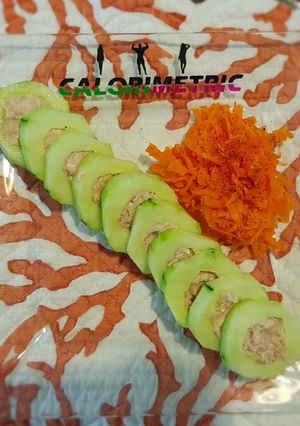 Una foto de 10. Sushi de pepino