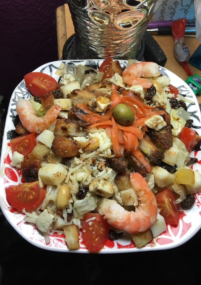 Una foto de Ensalada Mar y montaña
