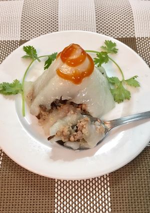 Hình của món Bánh giò.