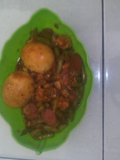 Foto resep Tumis buncis telor sosis
