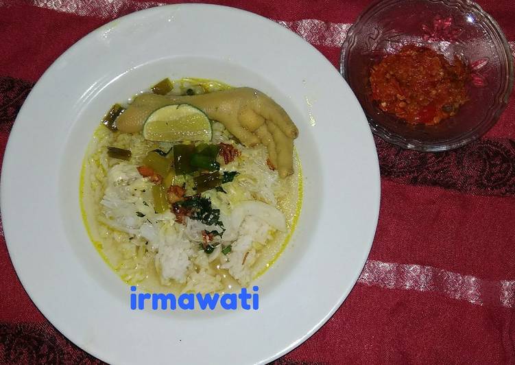 Resep 16. Soto Ceker Ayam Anti Gagal