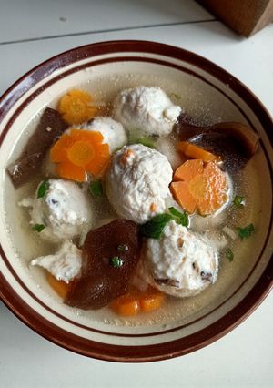 Foto resep Bakso Ayam Udang (Bakso Sarang)