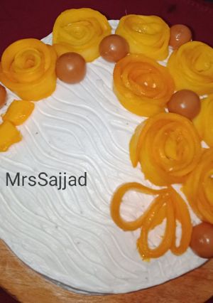 A picture of Mango Cake.