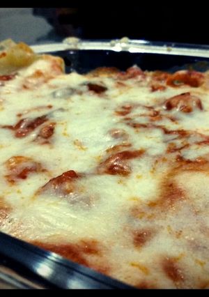 A picture of Chicken Lasagne.