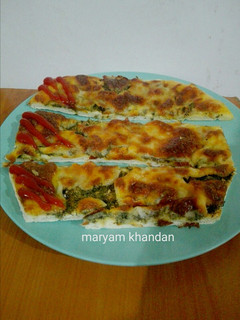 عکسی از دستور نان سیر