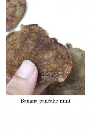 Foto resep Banana pancake mini - mpasi 12m