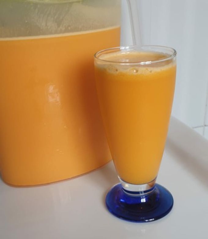 Foto principal de Jugo refrescante de zanahoria con Mango y jengibre