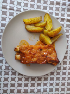Una foto de Costillas Barbacoa al horno