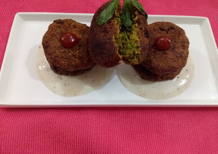 Recipe of Homemade Potatoes spinach croquettes