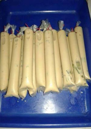 Foto resep Es lilin susu malaisya