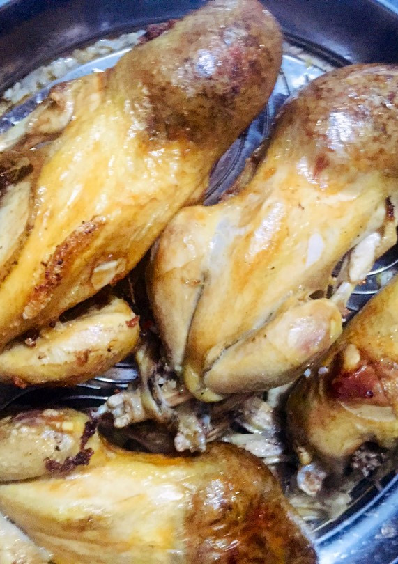 صورة لوصفة فراخ محشيه رز وكبد