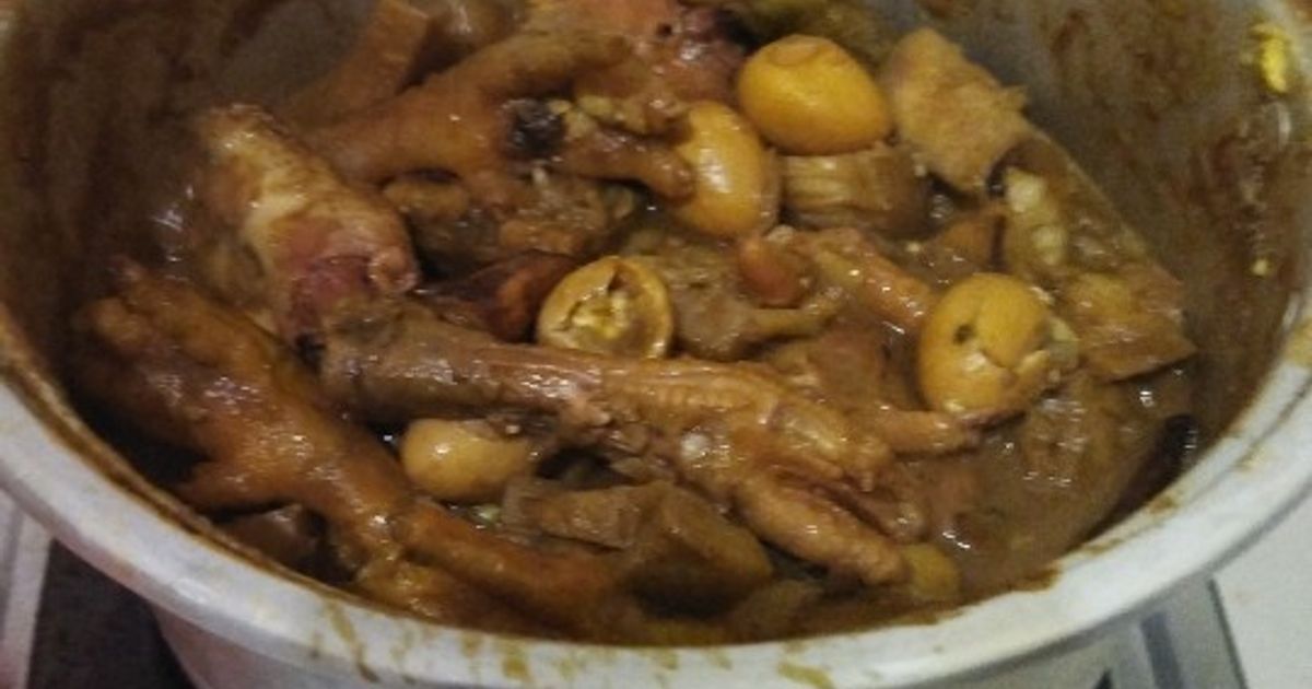 Gudeg (tanpa daun jati dan teh)