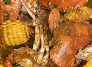 Foto resep Seafood Saos Padang (Kepiting & udang)