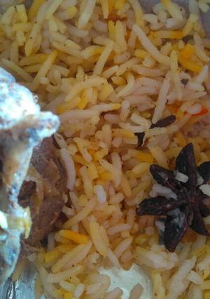 Foto resep Nasi mandy beras basmati kambing #kitaberbagi