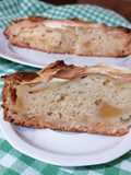 Torta di mele senza uova con crema di yogurt greco