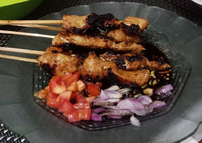 Cara praktis buat Sate Ayam Bumbu Kecap dijamin spesial