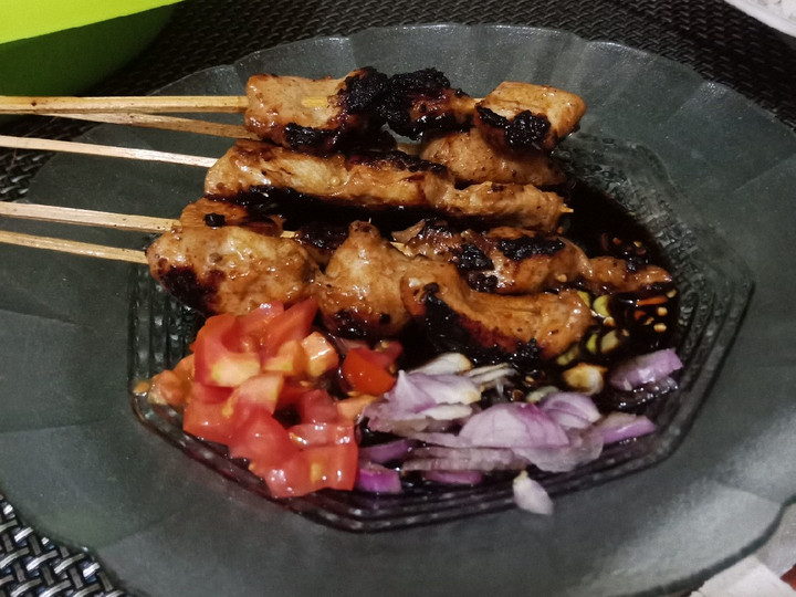  Cara praktis buat Sate Ayam Bumbu Kecap dijamin spesial