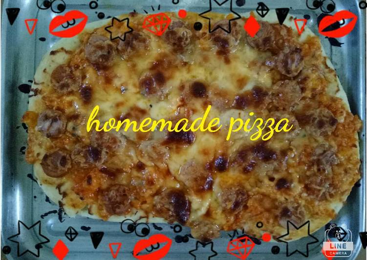 Resep Pizza ala kadarnya😅 Anti Gagal