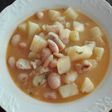 Judías blancas con bacalao